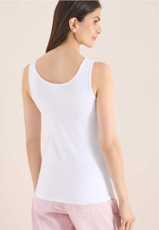 Basic top met ronde hals in een 2-pack