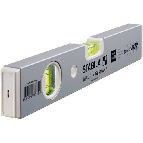 Stabila Type 80 U 18794 Waterpas 30 cm 0.5 mm/m