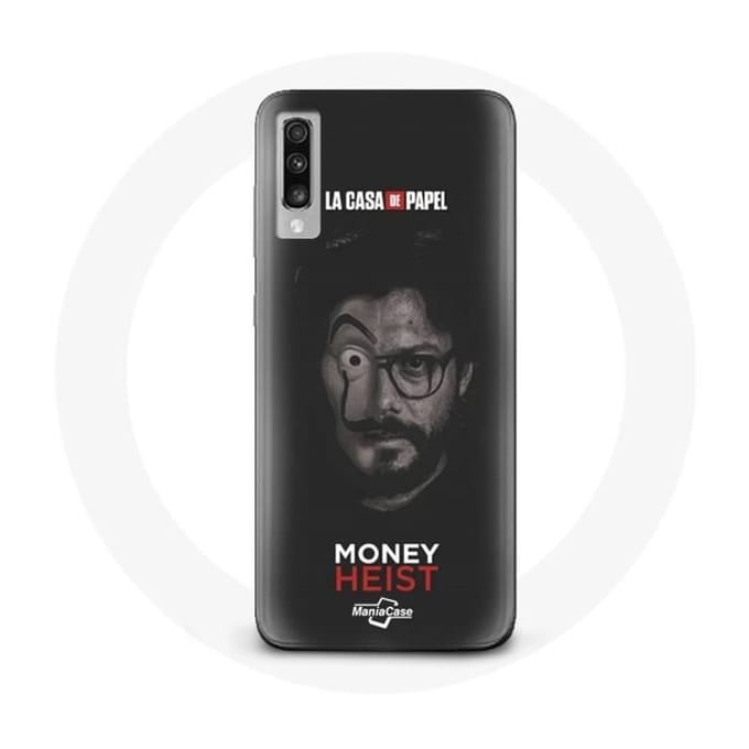Coque pour Samsung Galaxy A70 La casa de papel El profesor split Money Heist saison 5