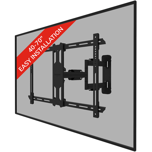 Neomounts WL40S-850BL16 volledig beweegbare TV-beugel wandmontage voor televisies 40 tot 70 inch met snelle installatie