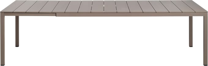Nardi Rio Alu Uitschuifbare tafel 210 cm - tortora