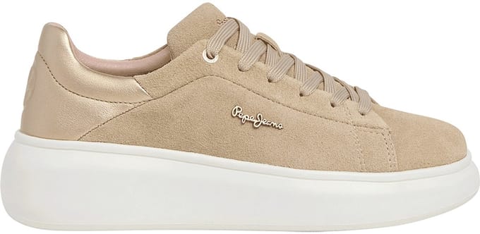 Pepe Jeans Yara Joy Schoenen Beige EU 41 Vrouw