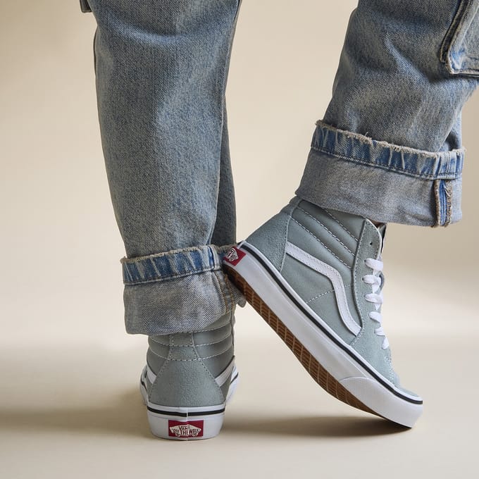 Vans Vans Sk8-Hi Sneakers grijs Canvas