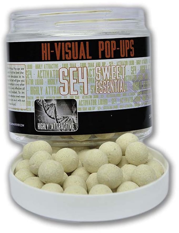 Carp Whisperer - SE4 Hi-visual Pop-up - Diameter: 12mm - Drijvende boilies