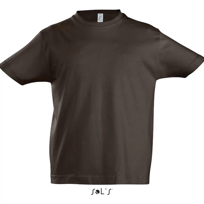 SOL'S Kids´ Imperial T-Shirt L190K - Chocolate - 2 years (86/94)