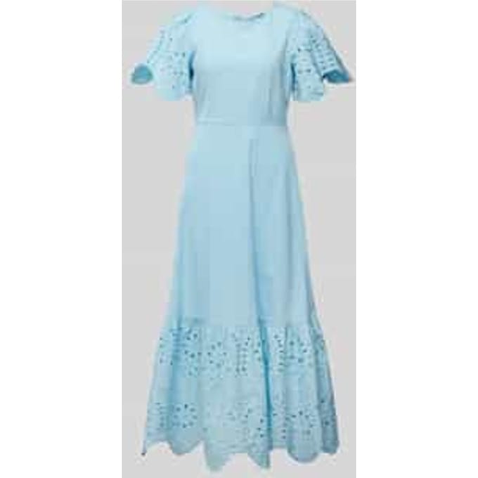 Maxi-jurk met ajourpatroon