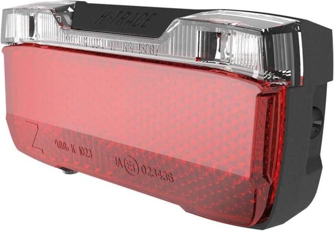 Herrmans - H-Trace Battery Achterlicht - 50 mm Bevestiging – Dubbele Lichtbronnen