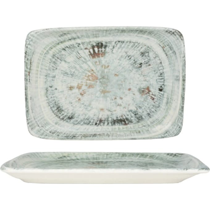 Bonna Serveerschaal - Odette - Porselein - 23x16 cm - set van 2
