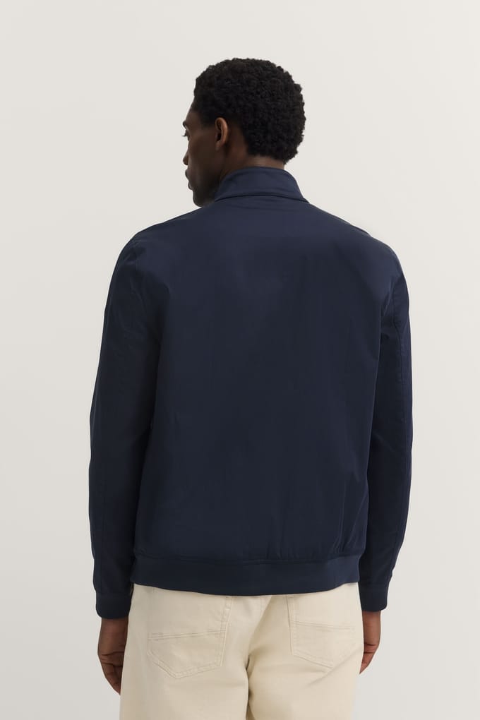 Bugatti Herren Blouson met opstaande kraag & gebreide details