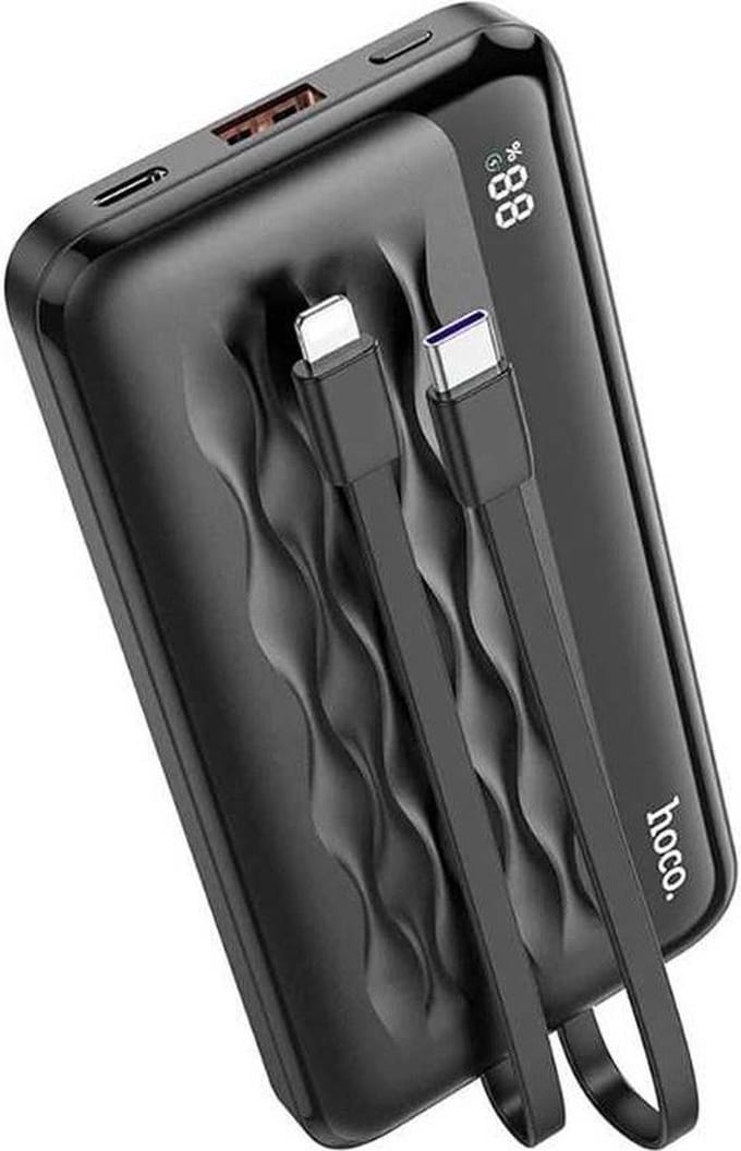 Hoco J90A 22.5W Compacte Powerbank 10.000 mAh met Quick Charge Zwart