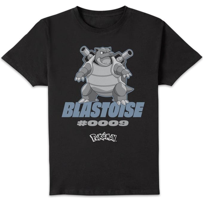 Pokémon Blastoise Unisex T-Shirt - Black - XXL