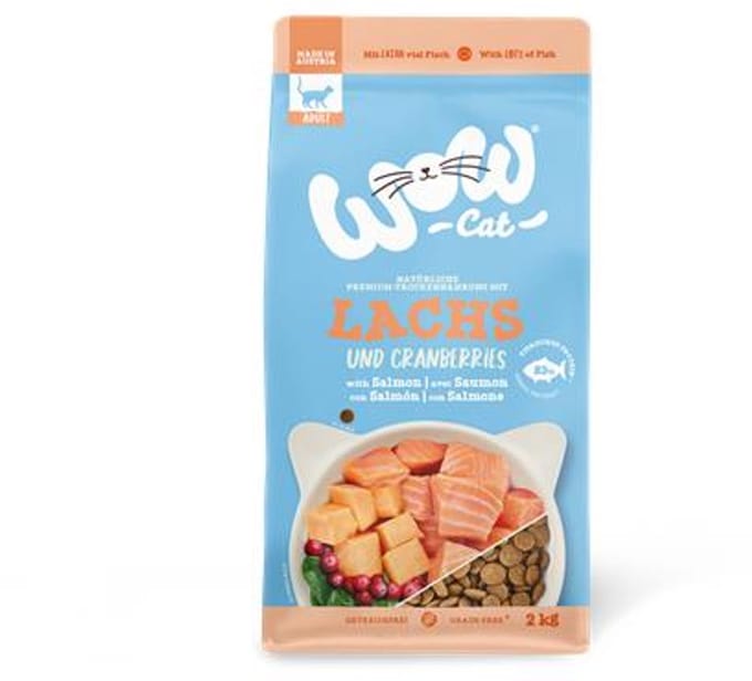 WOW Cat - Trockenfutter Lachs | 2kg