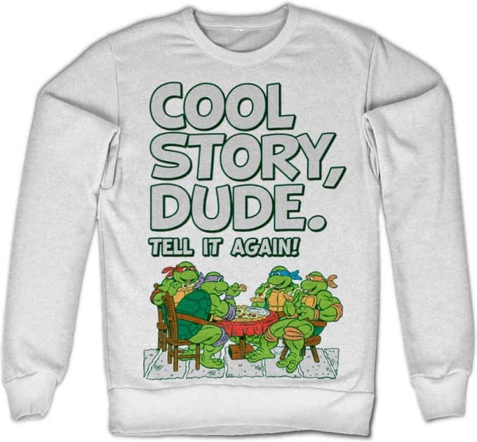 Teenage Mutant Ninja Turtles Sweater/trui -M- Cool Story Dude Wit