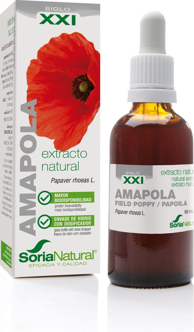 Soria Papaver rhoeas extract 50 Milliliter
