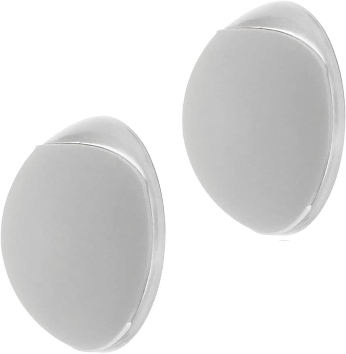 Deurstopper Set - Muur Buffer - Bescherming Deur - Schroef of Lijm - 20x8 mm - Zilver/Grijs