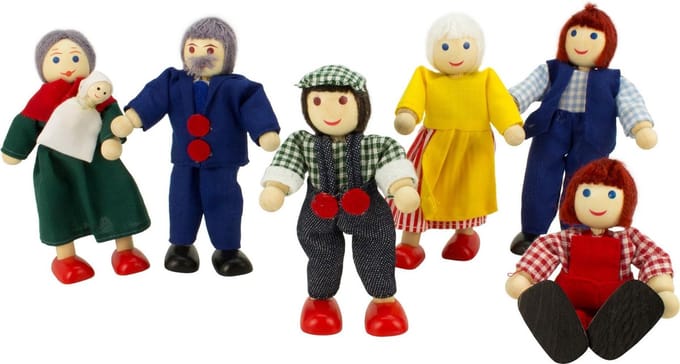 Dollies 6 poppen