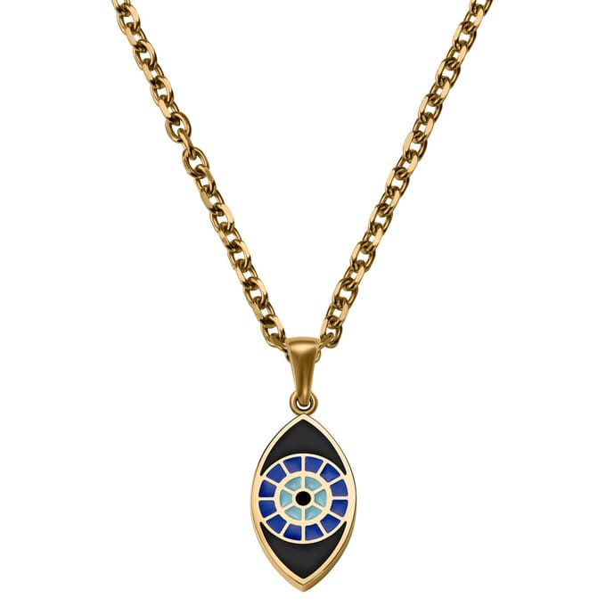 Evil Eye | Goudkleurige Ketting