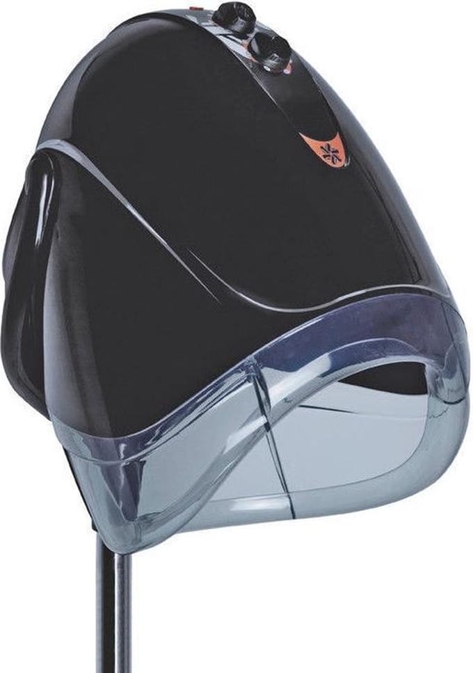 Comair Droogkap eivormig met statief zwart 1000W