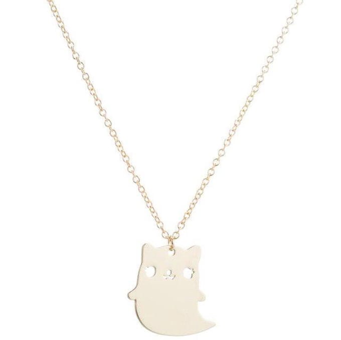 24/7 Jewelry Collection Kat Ketting - Goudkleurig