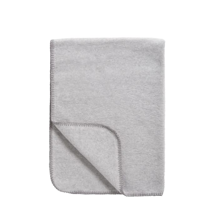 Meyco Baby Uni wiegdeken - geweven - grey melange - 75x100cm - 1.0 TOG