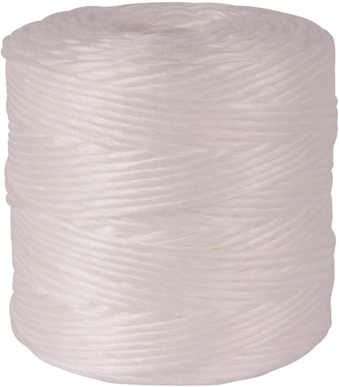 APLI Verpakkingskoord, polyester, 240 m, wit