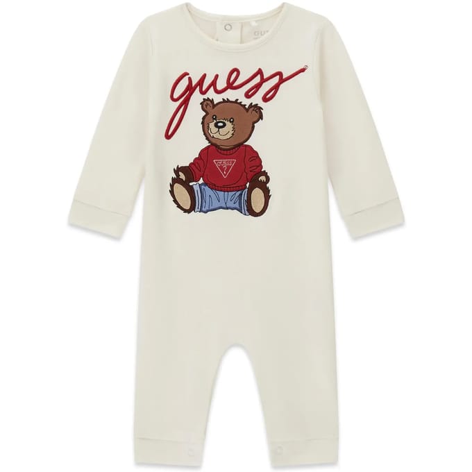 Baby romper Guess Interlock Overall