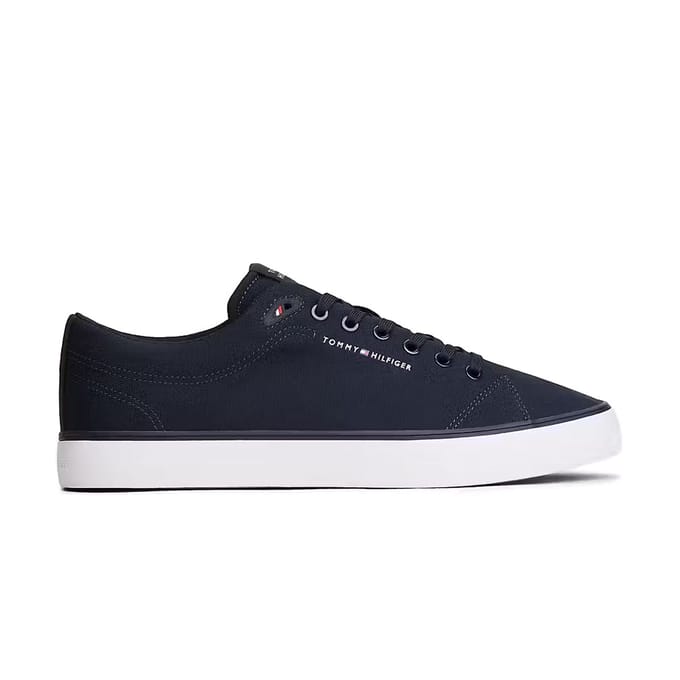 Tommy Hilfiger - Heren Sneakers Harlem Core Canvas - Blauw - Maat 47