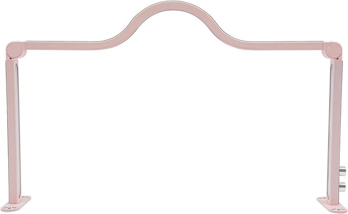 Halve Maanlamp - Nagellamp - Schoonheidssalon - Opvouwbaar - 85 x 50 cm - Roze