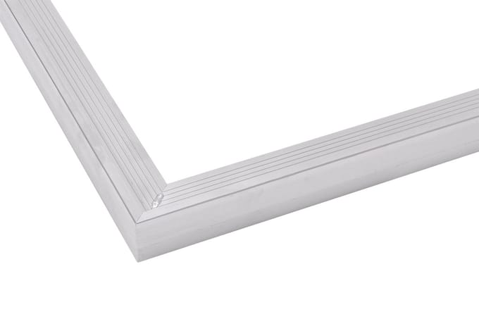 Wovar Daktrim Aluminium Buitenhoek 6.0 x 6.4 x 40 cm | Per Stuk