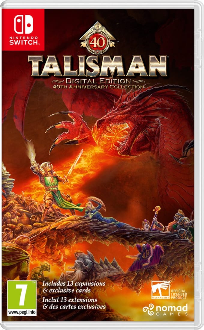 Talisman (40th Anniversary Edition Collection) - Nintendo Switch - Strategy