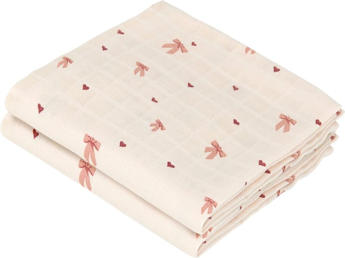 Cam Cam Copenhagen Bows Multi Doek - 2-pack - Muslin - GOTS