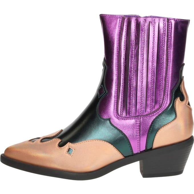 SUB55 Western boots Enkellaarsjes Hak - Rosé-goud - Maat 40