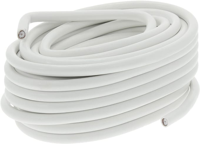 Q-Link coax kabel - prof - klasse A - ÃƒËœ7 mmÃ‚Â² - 50 m - wit