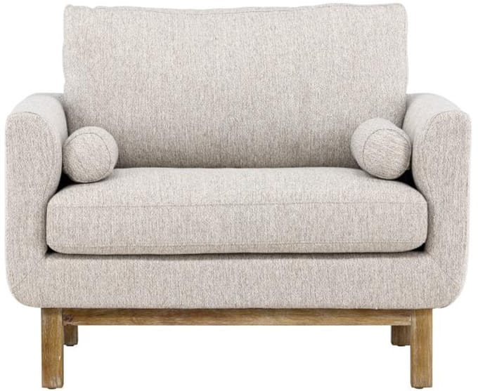 Svea - Nasser fauteuil - boucle - beige