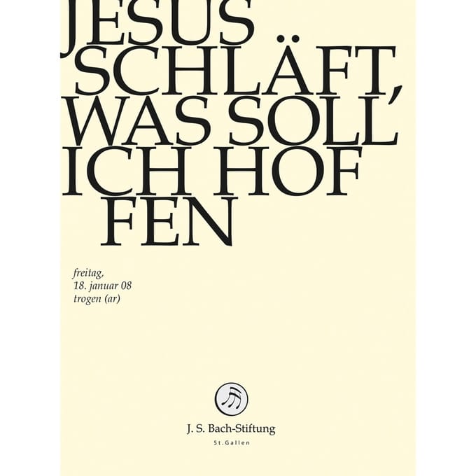 Chor & Orchester Der J.S. Bach-Stiftung, Rudolf Lutz - J.S. Bach: Jesus Schlaft, Was Soll Ich H (DVD)