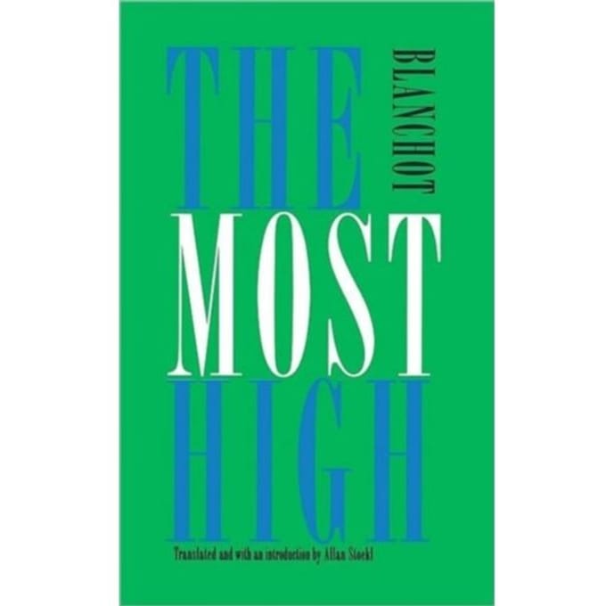 The Most High - French Modernist Library - Maurice Blanchot