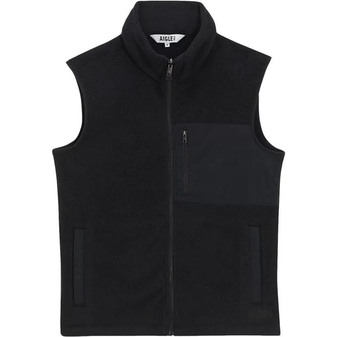 Lichte sleeveless sherpa vest met borstzak Aigle T-Kit