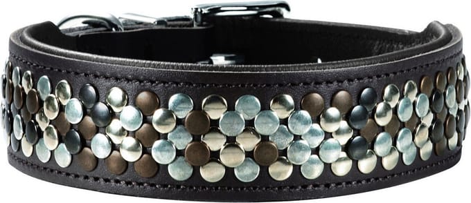 Hunter Halsband Arizona Bruin - Hondenhalsband - S/M 35-43x3.9 Cm