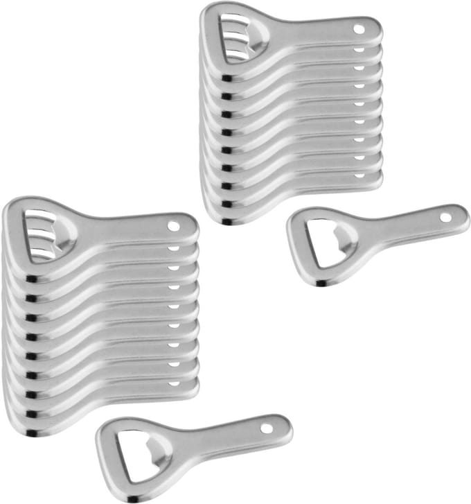 Set van 20 mini flesopeners FM Professional