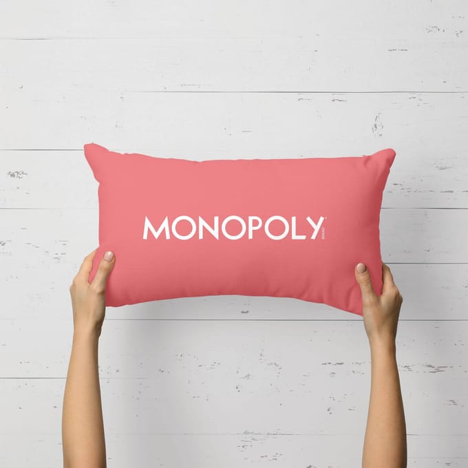 Monopoly Go Cushion 30x50cm Rectangular Cushion - Soft Touch