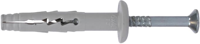 Radix - FX Pro - Nagelpluggen/Slagpluggen - Grote kraag - 6 x 40/10mm (100 stuks)