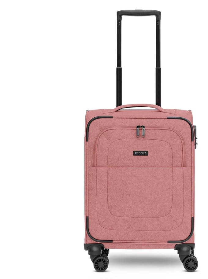 REDOLZ trolley Essentials 12 Trolley 4 Wheels Rose oud roze 55cm