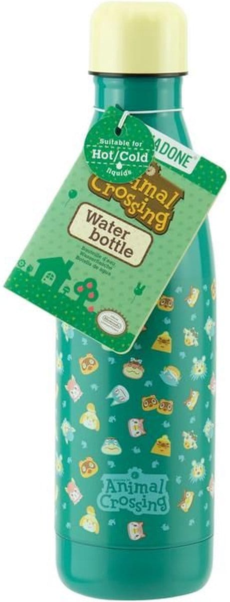 Paladone Animal Crossing Metal Water Bottle