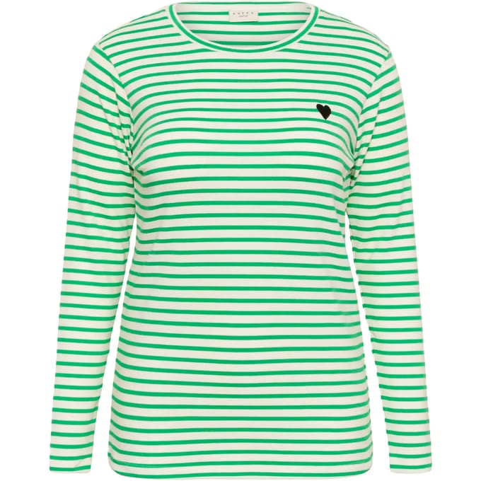 Dames-T-shirt KAFFE Curve Lia