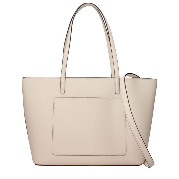 Tory Burch Beige Leren Schoudertas
