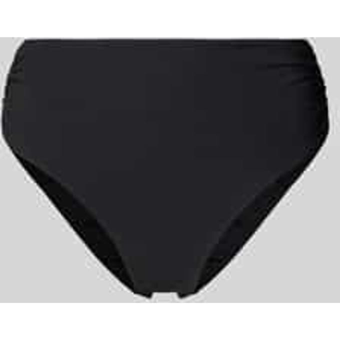 High waist bikinislip met labeldetail model 'SOLID'