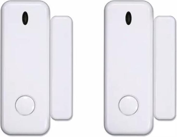 Raam/Deursensor Alarmsysteem - 2 stuks 433mhz - uitbreiding voor tuya alarmsystemen