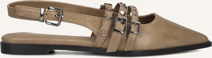Notre-V D241192129 Hakken Dames - Camel - Maat 42