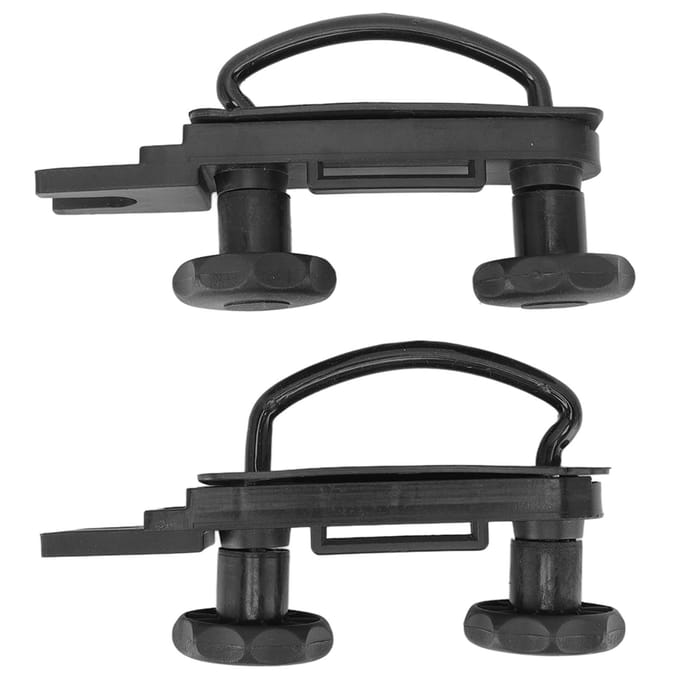 Universele Dakmontage Fitting Kit U-bouten Borgmoer Rubberen Pakking Klein Licht Dakbagage gray