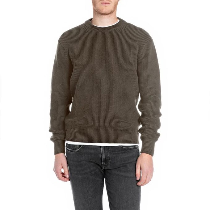 Replay Uk4722.000.g23788 Trui Bruin 2XL Man
